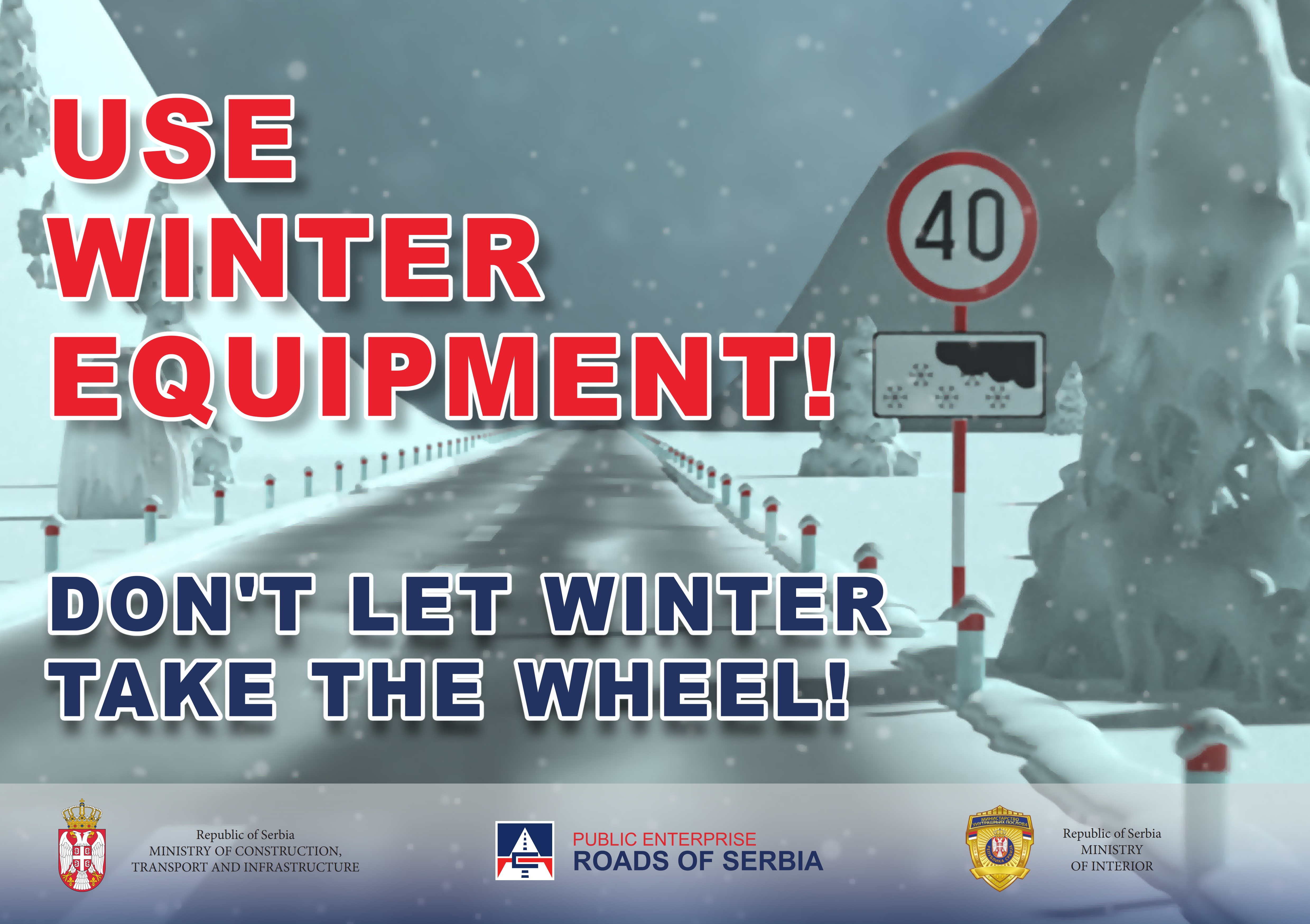Winter equipment front